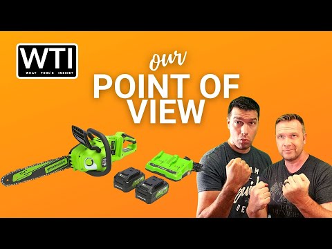 Greenworks Cordless Chainsaw - WTI product video review