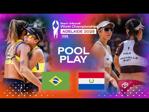 Thamela/Victoria vs. Michelle/Corrales - Beach World Championships 2025 | Highlights | Pool Phase