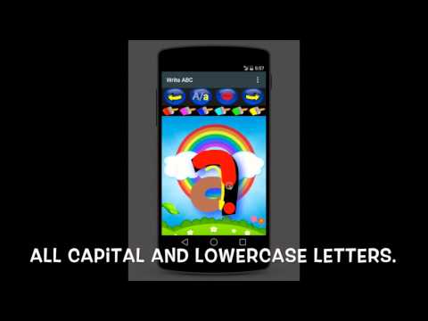Write ABC - Learn Alphabets Video