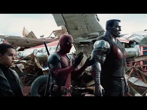 Colossus vs Angel Dust - Fight Scene - Deadpool 2016
