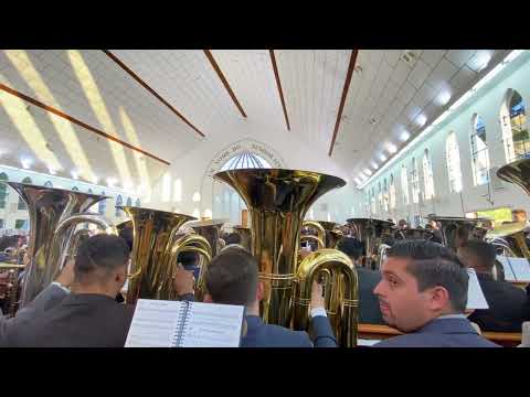 ENSAIO 24/04/2022 ORQUESTRA DE CABREÚVA DANDO UM SHOW - TUBAS PERFEITA 😍🔥 HINO 394