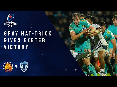 Highlights – Exeter Chiefs v Montpellier Hérault Rugby - Round 1 │Heineken Champions Cup 2021/22
