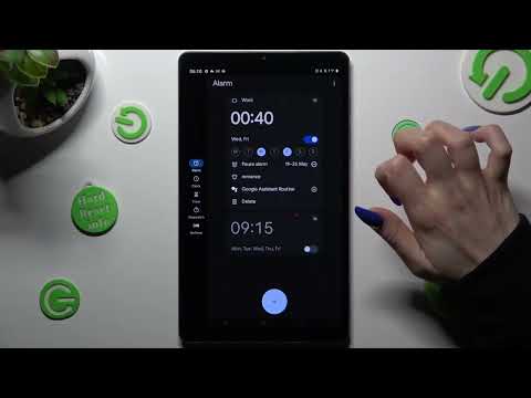 How to Set Up Alarm Clock on Realme Pad Mini?