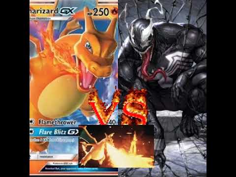 Charizard Vs. Venom | pokemon vs marvel comics (who would win)