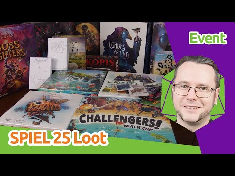SPIEL 25 Loot - 2025: A strong vintage - My haul from the Essen Games Fair | staygeeky
