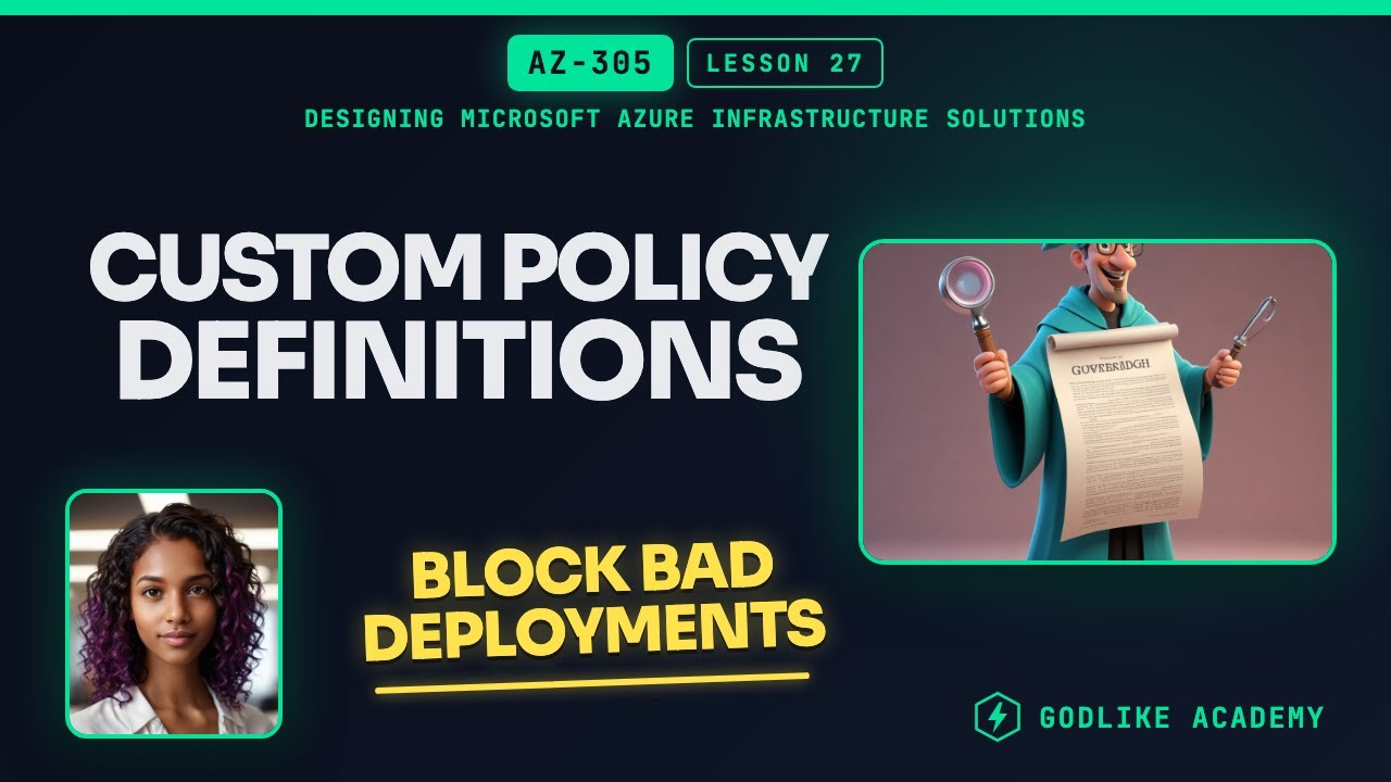 Custom Policy Definitions and Initiatives