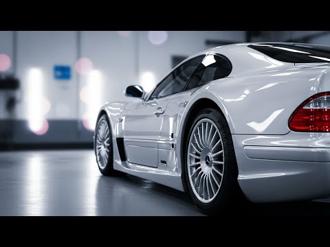 ASMR Mercedes-Benz CLK GTR 1998 Restoration 🚗 – Junkyard to Showroom!