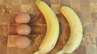 Just Add Eggs With Bananas Its So Delicious | Simple Breakfast Recipe | Healthy Cheap & Tasty Snacks
