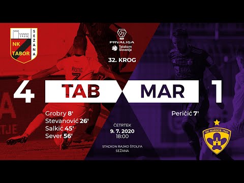 32.krog: CB24 Tabor Sežana- Maribor 4:1 ; Prva liga Telekom Slovenije 2019/2020