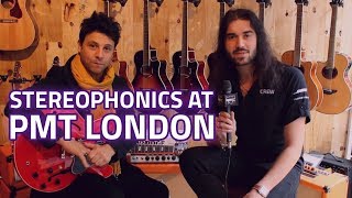 Dagan meets Adam Zindani from Stereophonics at PMT London 2017