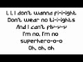Cher Lloyd - Superhero (Lyrics) 