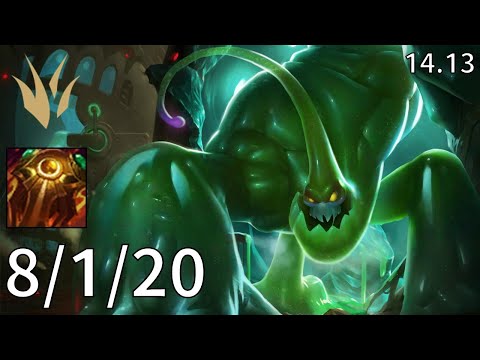 Zac Jungle vs Karthus - EUW Grandmaster | Patch 14.13