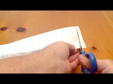 Walk Through Paper Trick (Walk through a Hole in a Piece of Paper - Magic Trick)