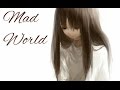 Nightcore Mad World Female Cover W Lyrics
