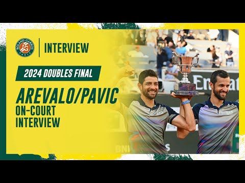 Arevalo/Pavic Doubles Final on-court interview | Roland-Garros 2024