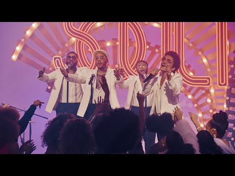Bruno Mars & Anderson .Paak as Silk Sonic - Smokin Out The Window (LIVE BET Soul Train Awards 2021)