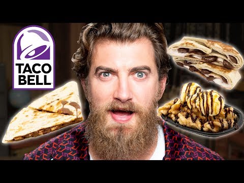 International Taco Bell Desserts Taste Test Video