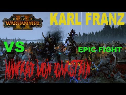 Karl Franz vs Manfred von Carstein EPIC FIGHT