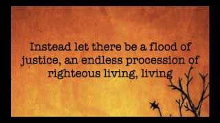 "Instead of a Show" by Jon Foreman