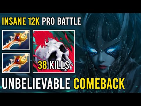 WTF UNBELIEVABLE MEGA CREEPS COMEBACK | Crazy Defending 2x Divine Rapier Phantom Assassin Dota 2