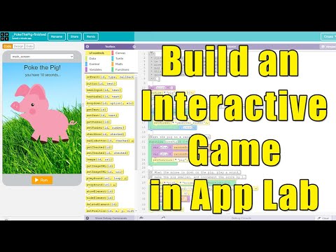 How to Build an Interactive Game in App Lab