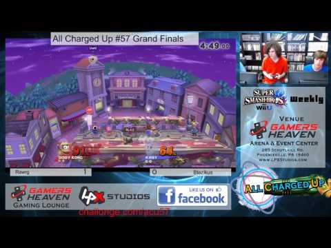 All Charged Up #57 Grand Finals - Blazikus (Diddy Kong) vs Rawrg (Kirby)
