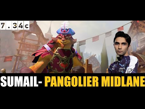 Sumail PLAYING Pangolier  MID 7.34c - DOTA 2 HIGHEST MMR MATCH #dota2 #dota2gameplay