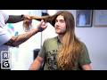 The Difference After This Transformation SHOCKED Him YEARS Of Long Hair Cut Off