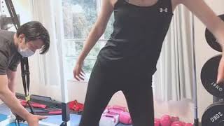 モデルのヒップアップトレーニング@hu- ReVo