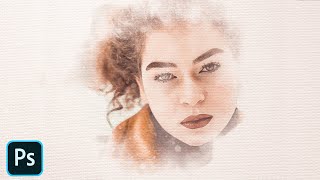 How to Create A Watercolor Painting Effect in Photoshop 2021