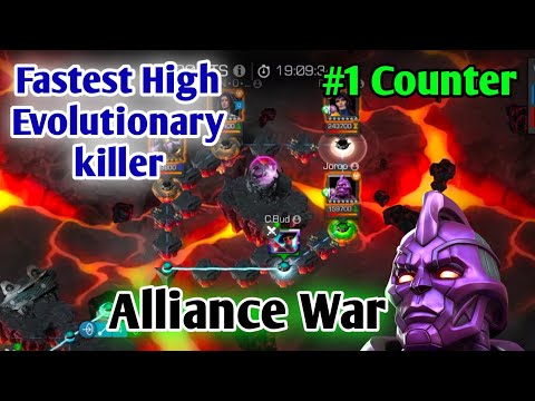 #1 counter for high evolutionary | Alliance war | MCOC 