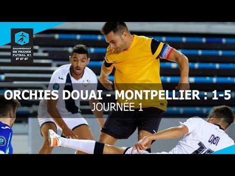 J1 : Orchies Douai - Montpellier Méditerranée (1-5), le résumé