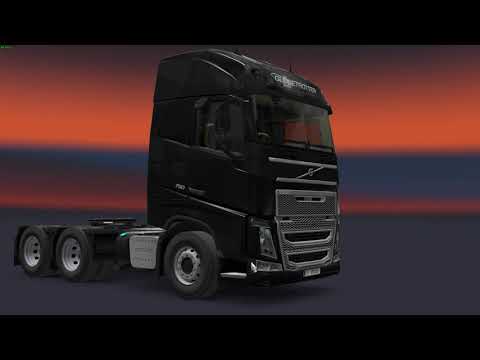 ETS2. Bremen (DE) - Lodz (PL), Chewing Gums [Volvo FH Globetrotter XL]