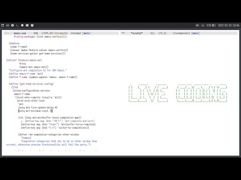 live: Refactoring dotfiles and xdg services in Guix Home.