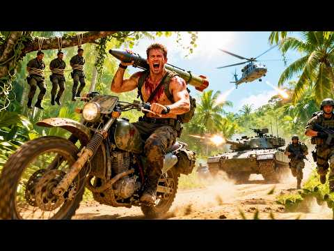 2026ActionMovie:死囚越狱潜逃香港！特种兵全城搜捕，血战全歼！#film #movie #动作