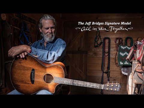 Breedlove Jeff Bridges Oregon Concerto Bourbon CE Myrtlewood-Myrtlewood