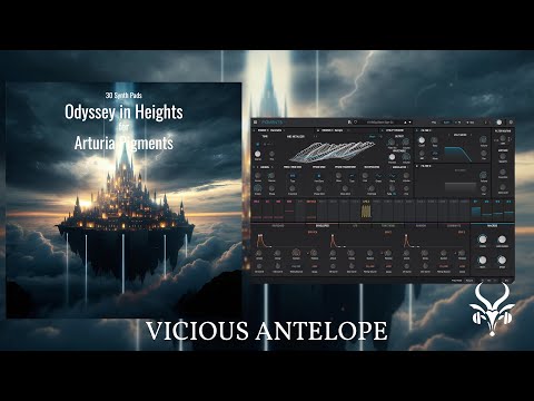 Arturia Pigments Presets | Odyssey In Heights Pack by Vicious Antelope | Cinematic & Ambient Sounds