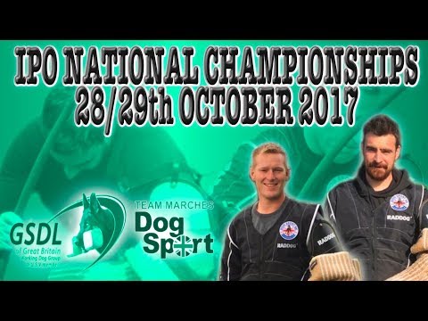 GSDL IPO Schutzhund National Championships 2017 promo video
