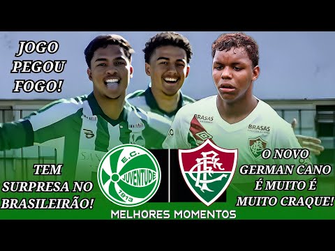 Juventude x Fluminense | Gols e Melhores Momentos | Brasileirão Sub20 2025