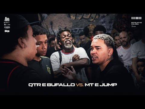 (A PUNCH DO ANO 🔥🔥) QTR E BUFALLO X MT E JUMP - SEMI FINAL - BATALHA DO COLISEU - EDIÇÃO #205