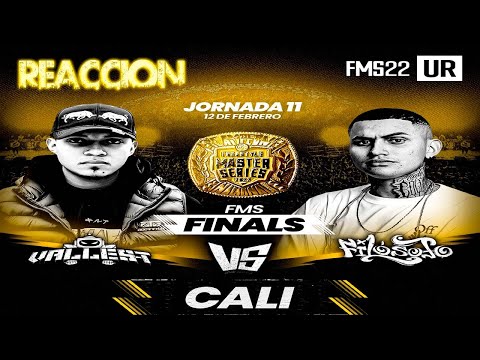 VALLES T VS FILOSOFO | FMS COLOMBIA 2023 - Jornada 11 | Urban Gamer Reacción RESULTADO JUSTO?? 🤔