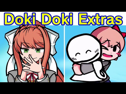 Friday Night Funkin' VS Monika + Doki Doki Takeover Secret Song + Extras (FNF Mod/Literature Club)