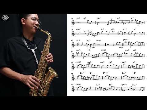 Misty (easy solo) for saxophone