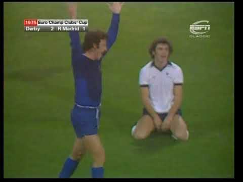 22/10/1975 European Cup Round 2 1st leg DERBY COUNTY v REAL MADRID