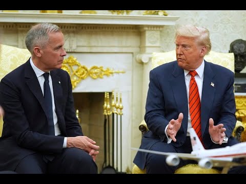 WATCH Carney's response to Trump saying "never say never" to 51st state