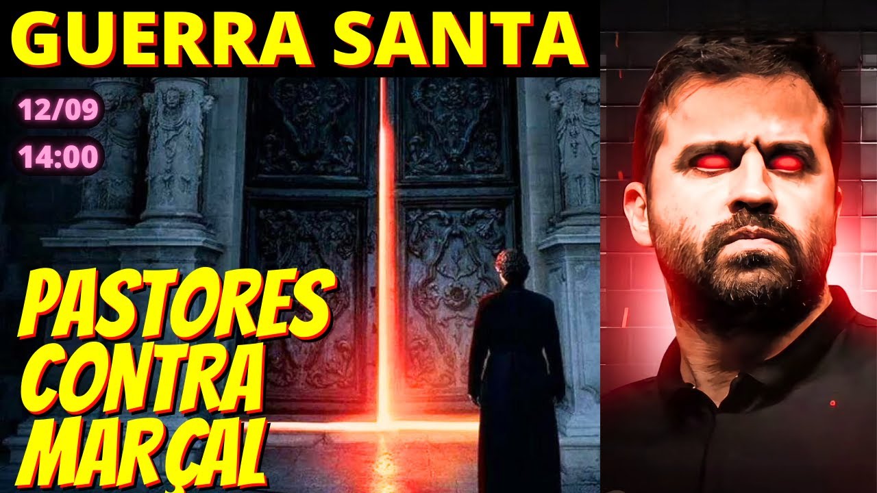 🔴 14h GUERRA SANTA - Pastores entram em campo contra Pablo Marçal