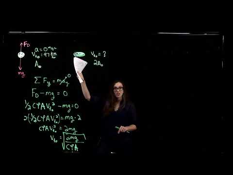 Week 5 PHY 221 - Drag Force