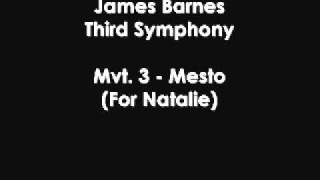 James Barnes, Third Symphony 