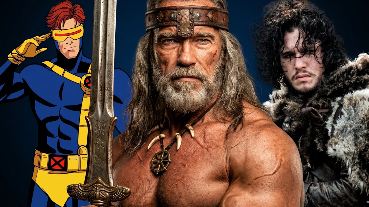 filtran el trailer de X-Men 97,  arnold filmará King Conan en 2027, ¡Marvel ya está copiando a DC