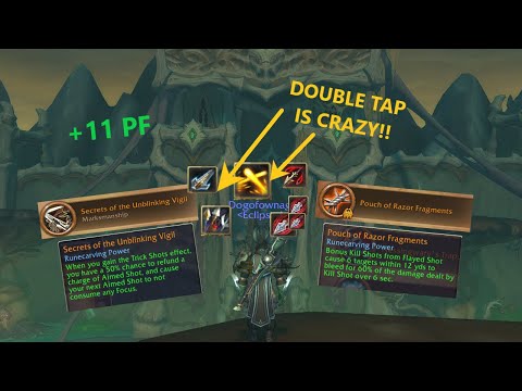 DOUBLE TAP IS NUTS!! | +11 PF | VENTH MM HUNTER!